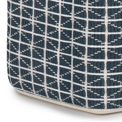 Tatum Square Pouf - WyndenHall - Image 4