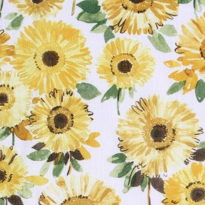 54"x14" Sunflower Print Window Valance Yellow - No. 918 - Image 2