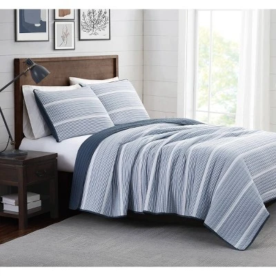 Niari Yarn Dye Stripe Quilt Set - Brooklyn Loom - Image 5