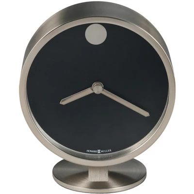 Howard Miller 645821 Howard Miller Aurora Tabletop Clock 645821 Nickel