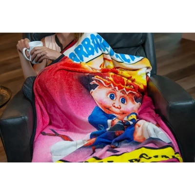 Just Funky Garbage Pail Kids Adam Bomb Large Fleece Throw Blanket | 60 X 45 Inches - Image 4