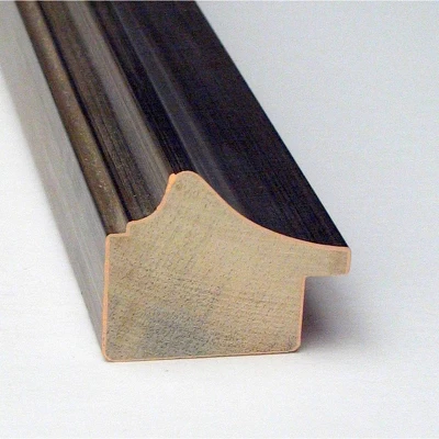 29" X 29" Non-Beveled Bel Volto Silver Wood Wall Mirror - Amanti Art