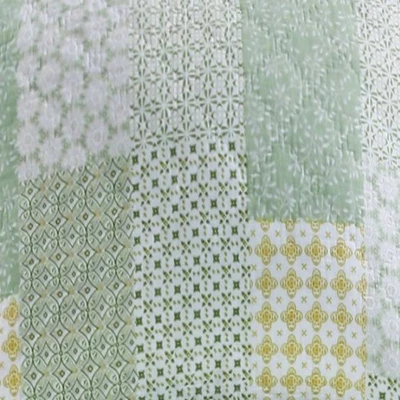 Juniper Geometric Patterns Pillow Sham Standard 20" X 26" Sage By Barefoot Bungalow - Image 2