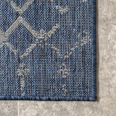 NuLOOM Grayson Moroccan Trellis Indoor And Outdoor Area Rug - Image 4