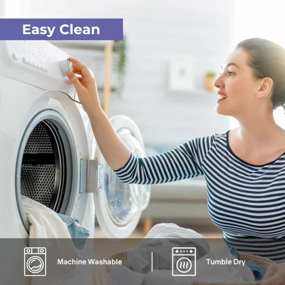 Peace Nest Cooling Quilted Mattress Protector Mattress Pad - Image 3