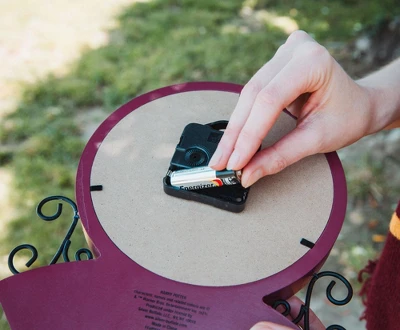 Silver Buffalo Harry Potter Hogwarts Express Platform 9 3/4 Desk Clock | 9 Inches Tall - Image 4