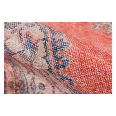 2'x3' Medallion Loomed Accent Rug Red/Blue - Momeni - Image 3