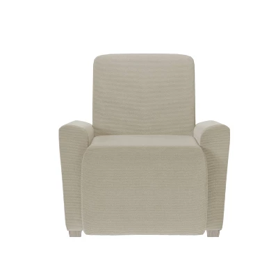 4pc Chenille Stretch Recliner Slipcover - Zenna Home - Image 7