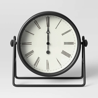 Swivel Pocket Watch Black - Threshold™ - Image 2