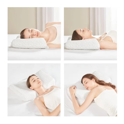 Cooling Contour Foam Pillow With Removable Cover - Image 8