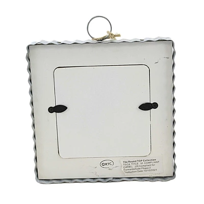 Round Top Collection 7.0" Sweet Baby Photo Frame Picture Gingham - Single Image Frames - Image 2