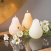 Neutral Pear Candles Kit - Set Of 3