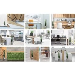 Fybold 36'' Artificial Fake Snake Plants - 28 Tall Leaves