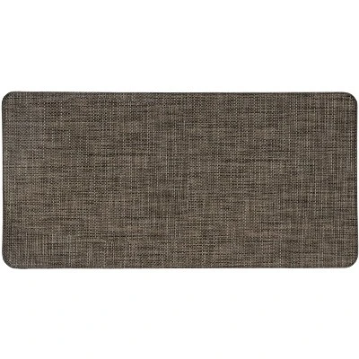 World Rug Gallery Textured Beige Anti-fatigue Mat - Image 12