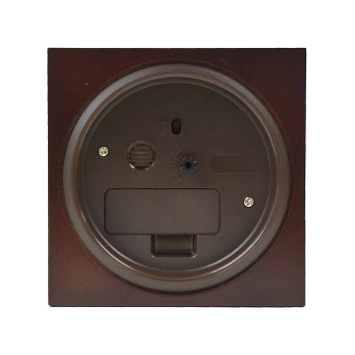 Seiko 4" Seihokei Bedside Alarm - Brown