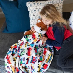 Wildkin Kids Plush Throw Blanket (60in. X 40in)