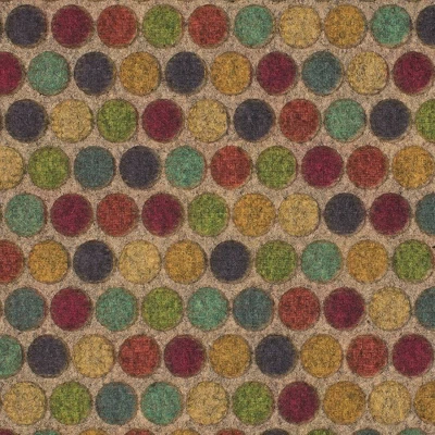 1'6"x2'6" Bright Colorful Dots Ornamental Entry Mat - Mohawk - Image 2