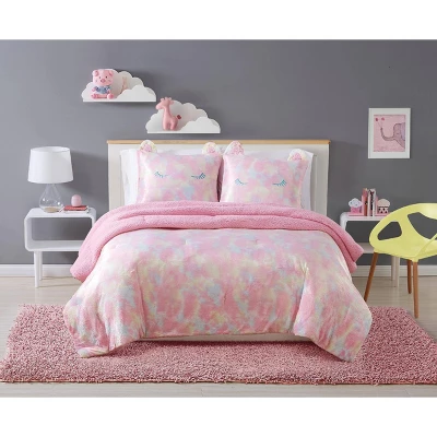 Rainbow Sweetie Comforter Set Pink - My World - Image 5