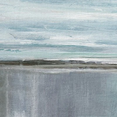 30"x40" Cyan Sunrise By Nan Art On Canvas - Fine Art Canvas - Image 2