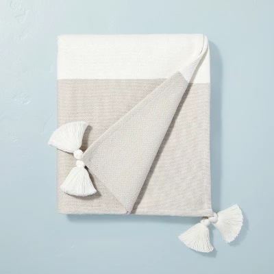 Tasseled Color Block Woven Throw Blanket - Hearth & Hand™ With Magnolia - Image 7