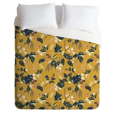 Marta Barragan Camarasa Floral Duvet Set - Deny Designs - Image 5