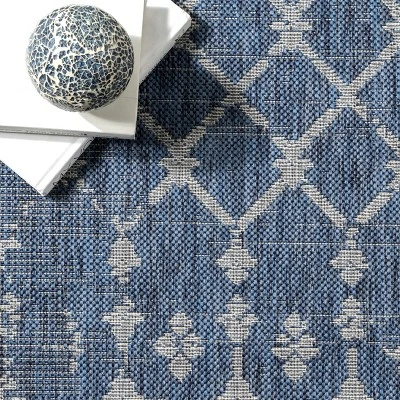 NuLOOM Grayson Moroccan Trellis Indoor And Outdoor Area Rug - Image 5