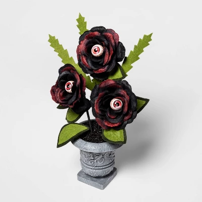 Ghoulish Garden GrrrRoses Halloween Artificial Plant - Hyde & EEK! Boutique™ - Image 2