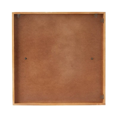 24" X 24" Metal Abstract Overlapping Lines Wall Decor With White Backing White - CosmoLiving By Cosmopolitan - Image 3