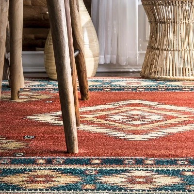 NuLOOM Global Diamond Margene Area Rug - Image 4