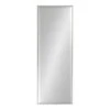 16.7" X 48.7" Rhodes Full Length Wall Mirror Silver - Kate & Laurel All Things Decor