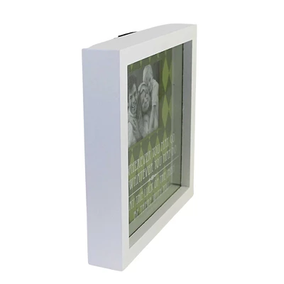 Saint Patricks 7.75" Irish Shadow Box Photo Frame Picture Luck Be With You - Single Image Frames - Image 2