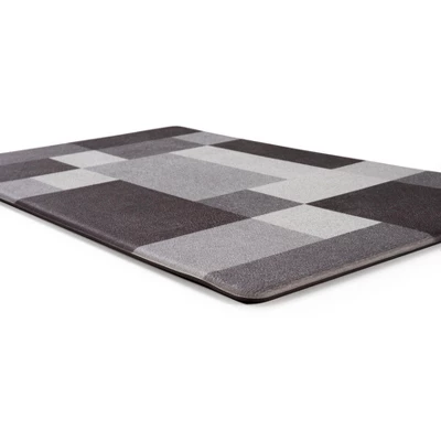 World Rug Gallery Modern Boxes Design Anti Fatigue Standing Mat - Image 2