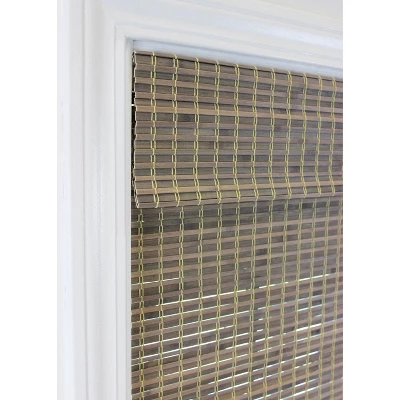 Radiance Newport 30.5-in Cordless Driftwood Roman Shade - Image 3