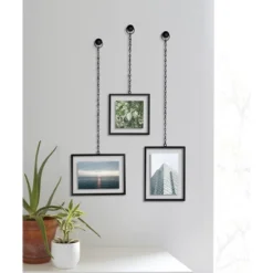 8.75" X 8.25" Fotochain PD Multiple Image Frame Black - Umbra