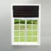 Radiance Newport 29-in Cordless Espresso Roman Shade