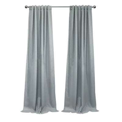 Thermaplus Denver Blackout Dual Header Contemporary And Classic Styles Curtain Panel For Any Window Silver