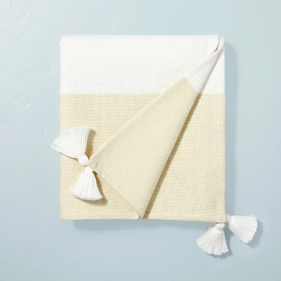 Tasseled Color Block Woven Throw Blanket - Hearth & Hand™ With Magnolia - Image 8