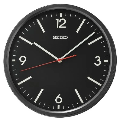 Seiko 12" Sano Wall Clock - Gold - Image 6
