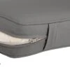 48" X 18" X 3" Montlake Water-Resistant Patio Bench/Settee Cushion Slip Cover Light Charcoal Gray - Classic Accessories