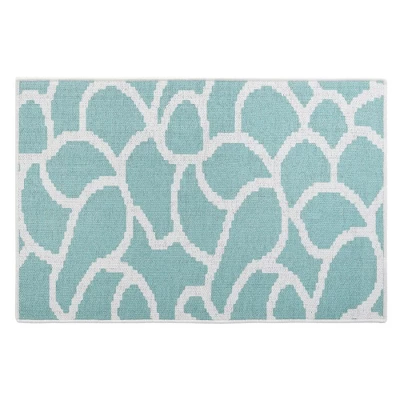 Sussexhome Stone Collection Cotton Heavy Duty Low Pile Area Rug , 2' X 3' - Image 10