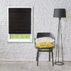 Radiance Newport 31.5-in Cordless Espresso Roman Shade