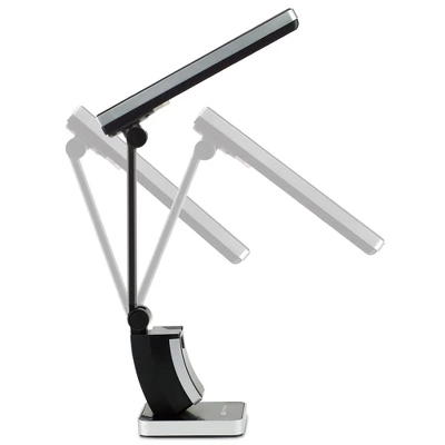 16" 13W HD Slimline Desk Lamp Black (Includes CFL Light Bulb) - OttLite - Image 2