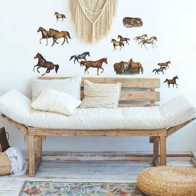 Wild Horses Peel And Stick Wall Decal - RoomMates - Image 2