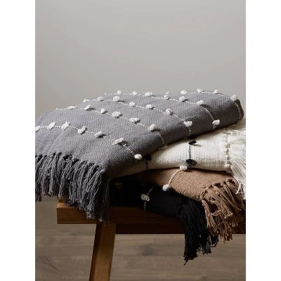 50"x60" Woven Loop Throw Blanket - Design Imports - Image 7