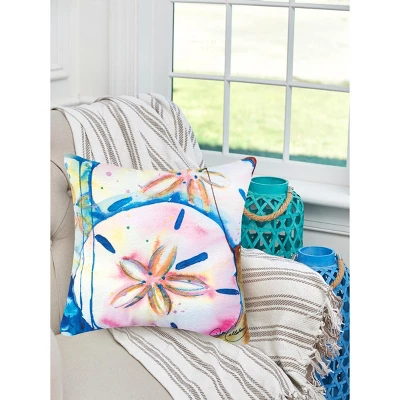 C&F Home 18" X 18" Sand Dollars Indoor/Outdoor Pillow