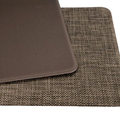 World Rug Gallery Textured Beige Anti-fatigue Mat - Image 3