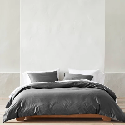 Supima Washed Sateen Duvet & Sham Set - Casaluna™