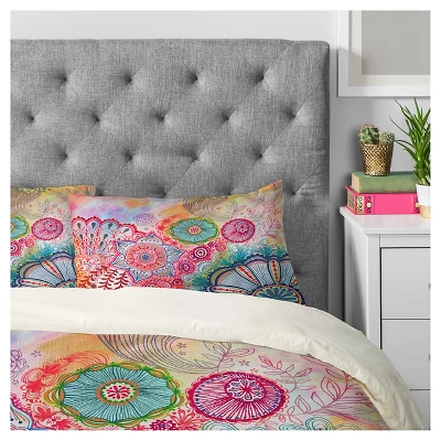 Stephanie Corfee Frolicking Pillow Sham Standard Pink - Deny Designs
