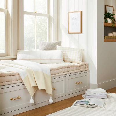 Tasseled Color Block Woven Throw Blanket - Hearth & Hand™ With Magnolia - Image 2