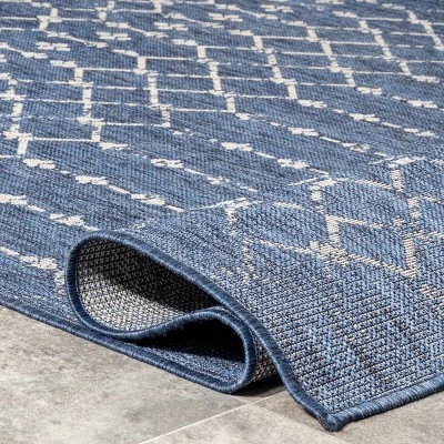NuLOOM Grayson Moroccan Trellis Indoor And Outdoor Area Rug - Image 3